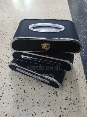 Branded Porsche Tissue Holder | Porsche Car Tissue Box Holder