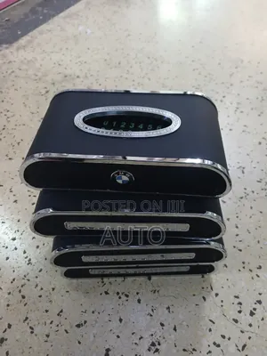 BMW Car Tissue Holder | Branded BMW Interior Accessory