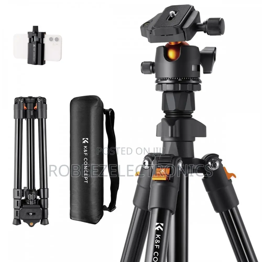 K F BI234M Magnesium Travel/Vlog Tripod With BH28L Ball Head |KF09.101