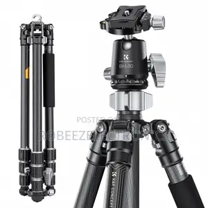 K F X-Series 1.72m Carbon Fiber Ball Head Tripod Plus Monopod