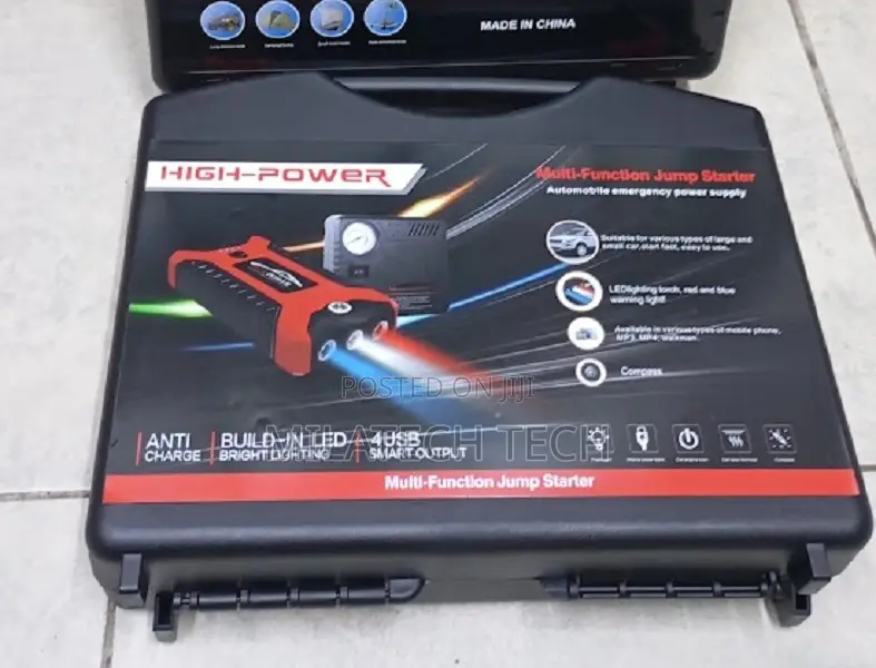 High Capacity Car Battery Booster Jump Starter