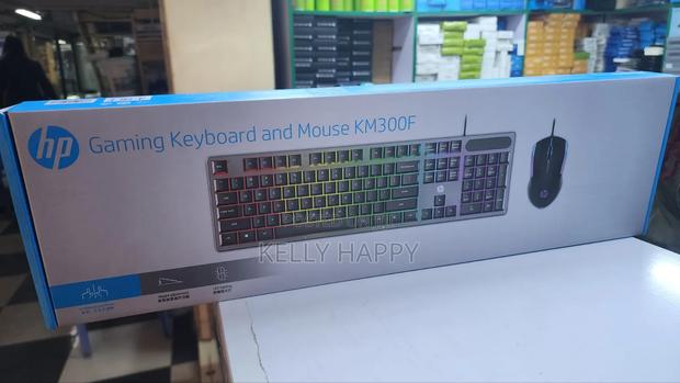 HP Gaming Keyboard and Mouse KM300F USB Wired
