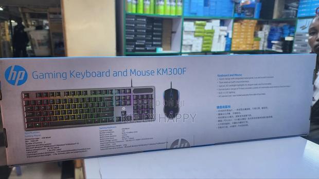 HP Gaming Keyboard and Mouse KM300F USB Wired - thumbnail 2