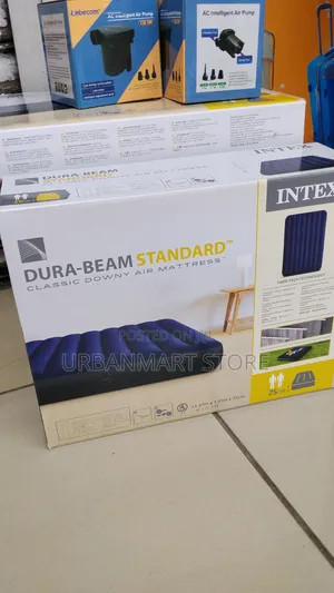 6×6 Intex Inflatable Mattress Plus Free Electric Pump