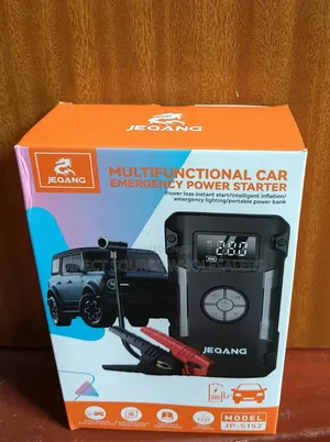 Portable Device Designed to Help You Jump-Start Your Car, Inflate Tyre