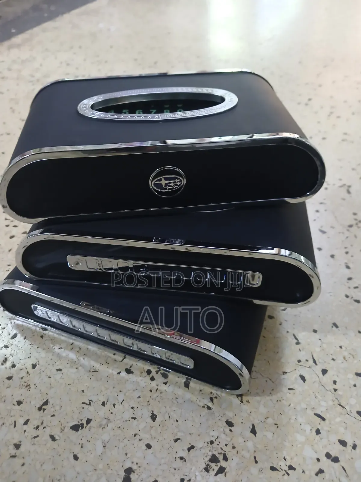 Branded Subaru Tissue Holder | Subaru Car Tissue Box Holder