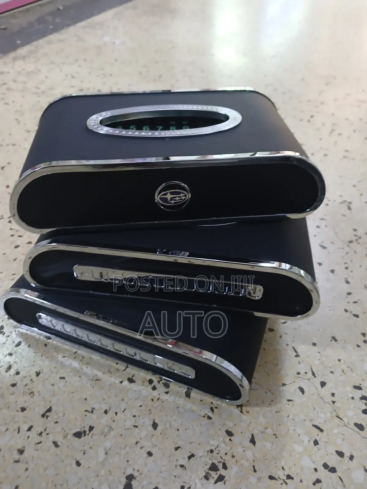 Branded Subaru Tissue Holder | Subaru Car Tissue Box Holder