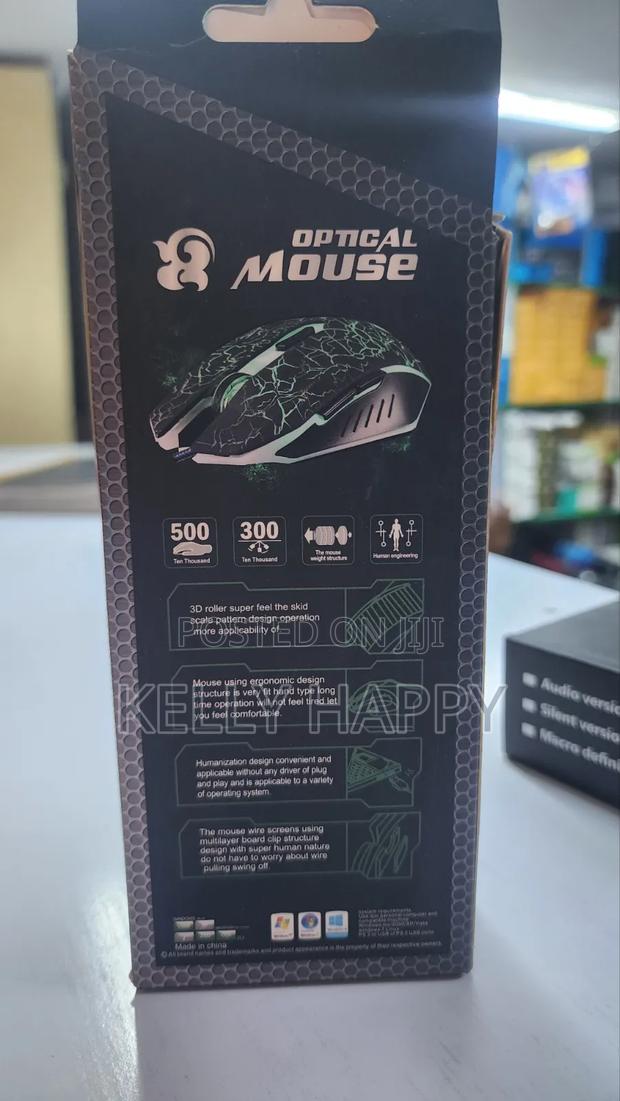 Optical Gaming Mouse A70 Led - thumbnail 2