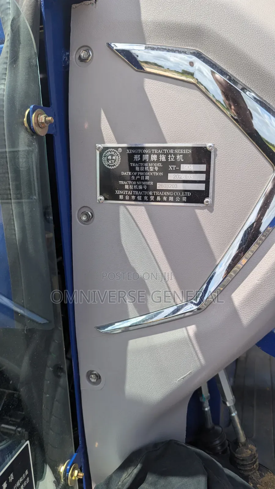 Quick Sale - Agricultural Tractor XT-904