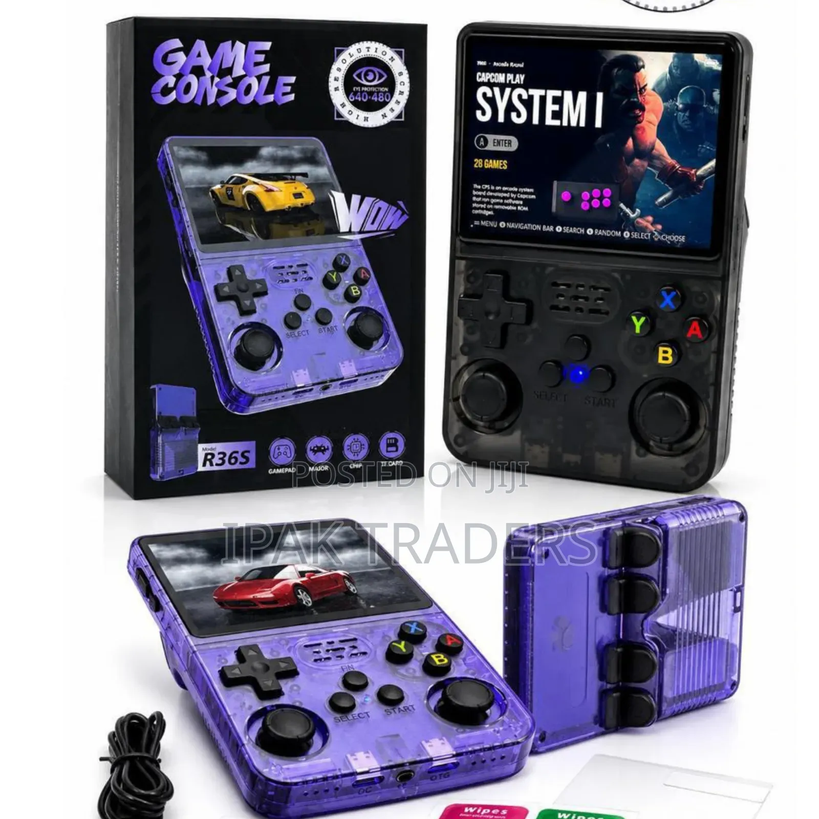 R36s HD Handheld Arcade Gaming Console Classic Portable Handheld