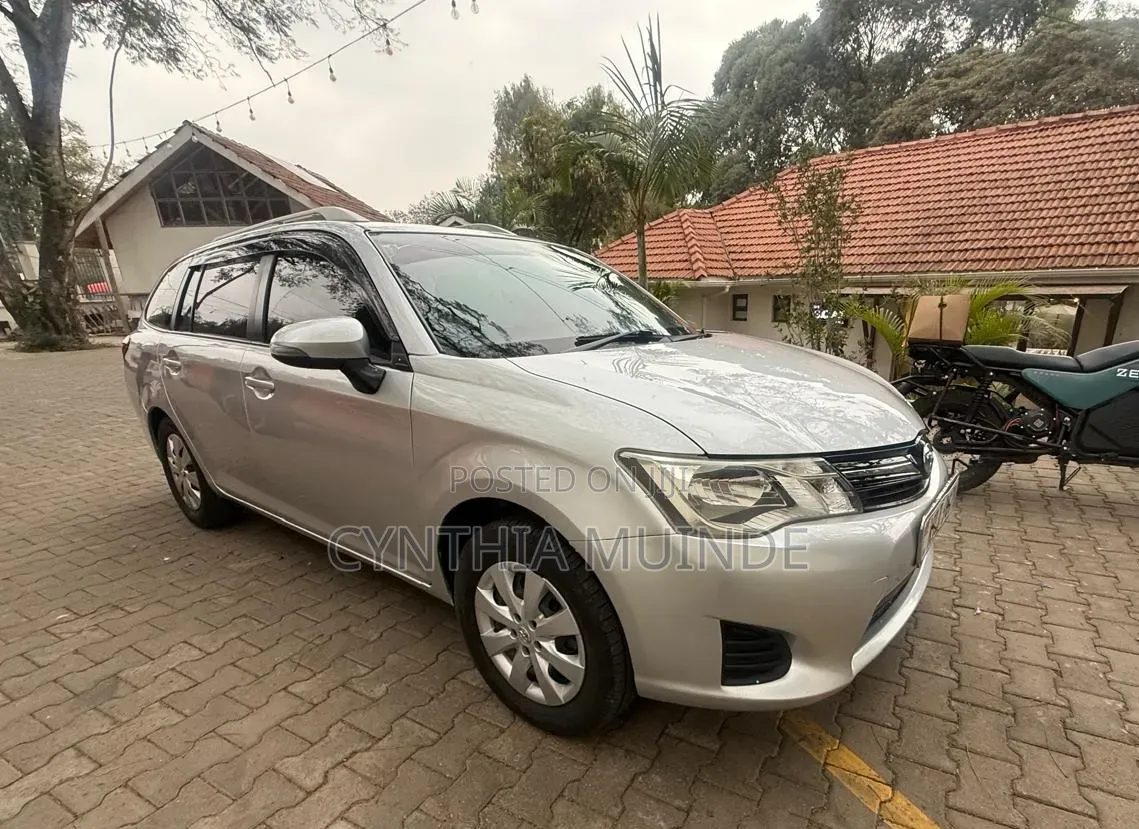 Toyota Corolla Fielder 2015 Silver