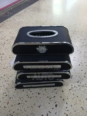 Universal Clock Style Tissue Holder | Car Dashboard Tissue Box
