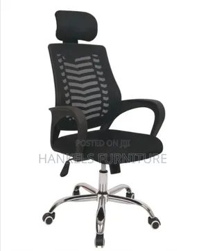 Swivel Office Chair With Headrest – Adjustable Executive Chair