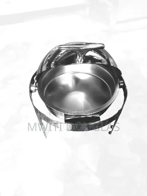 Stainless Steel Round Roll-Top Chafing Dish