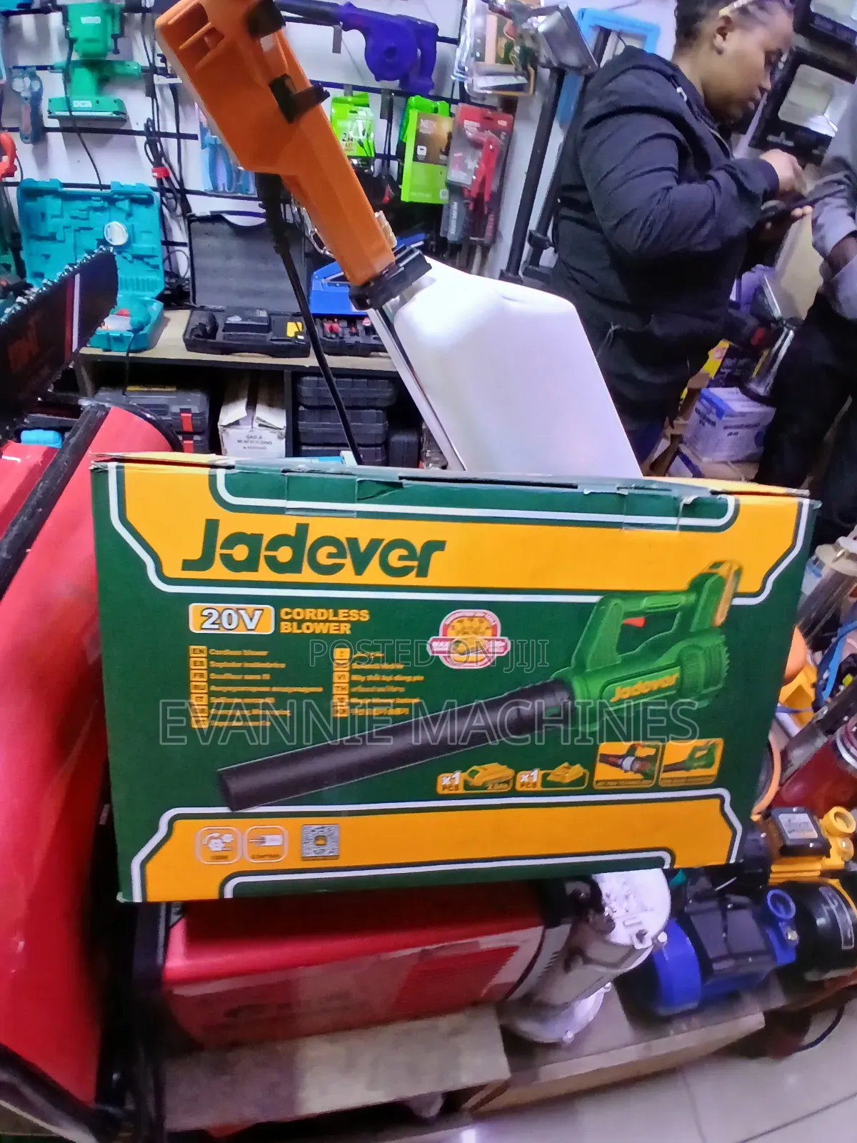 20v Jadever Air Duster Rechargeable Battery
