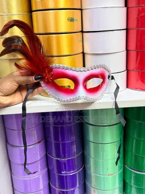 Feather Masquerade Mask