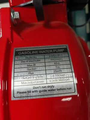 CIGMA-UK Gasoline Water Pump