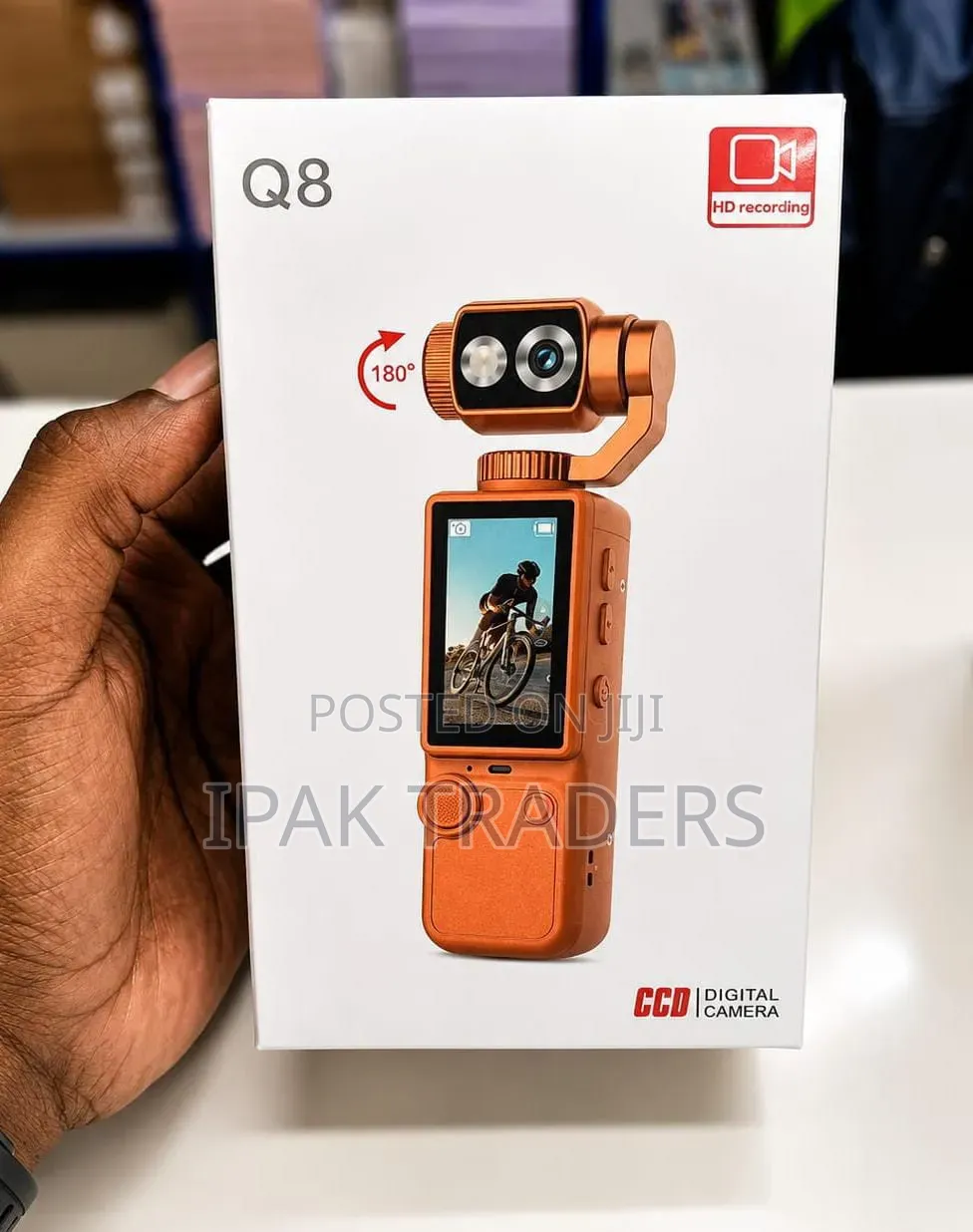 AirTab Q8 Handheld Pocket Action Camera
