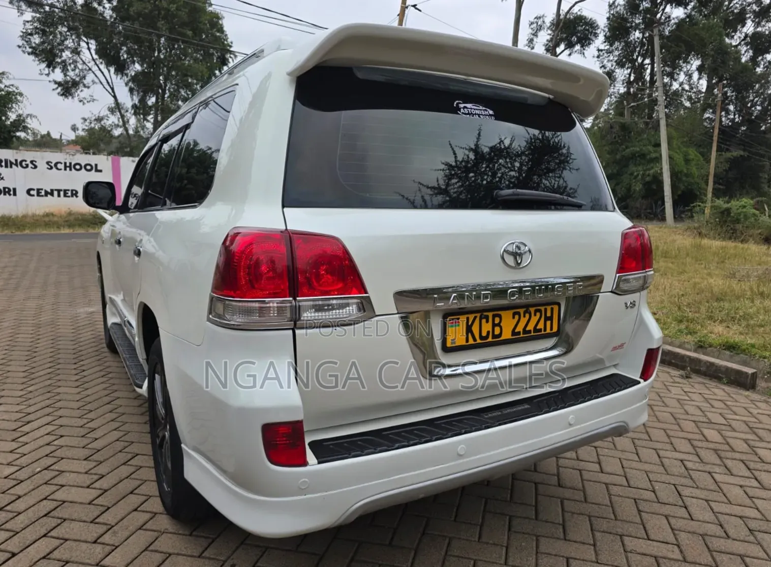 Toyota Land Cruiser 2008 White