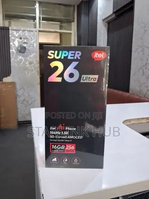 New Itel S26 Ultra 256 GB