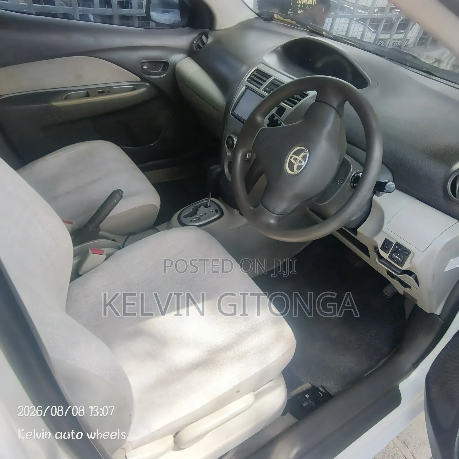Toyota Belta 2012 White