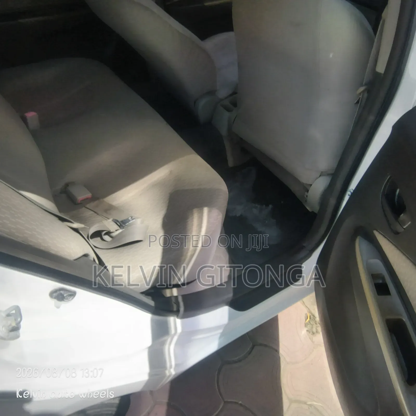 Toyota Belta 2012 White