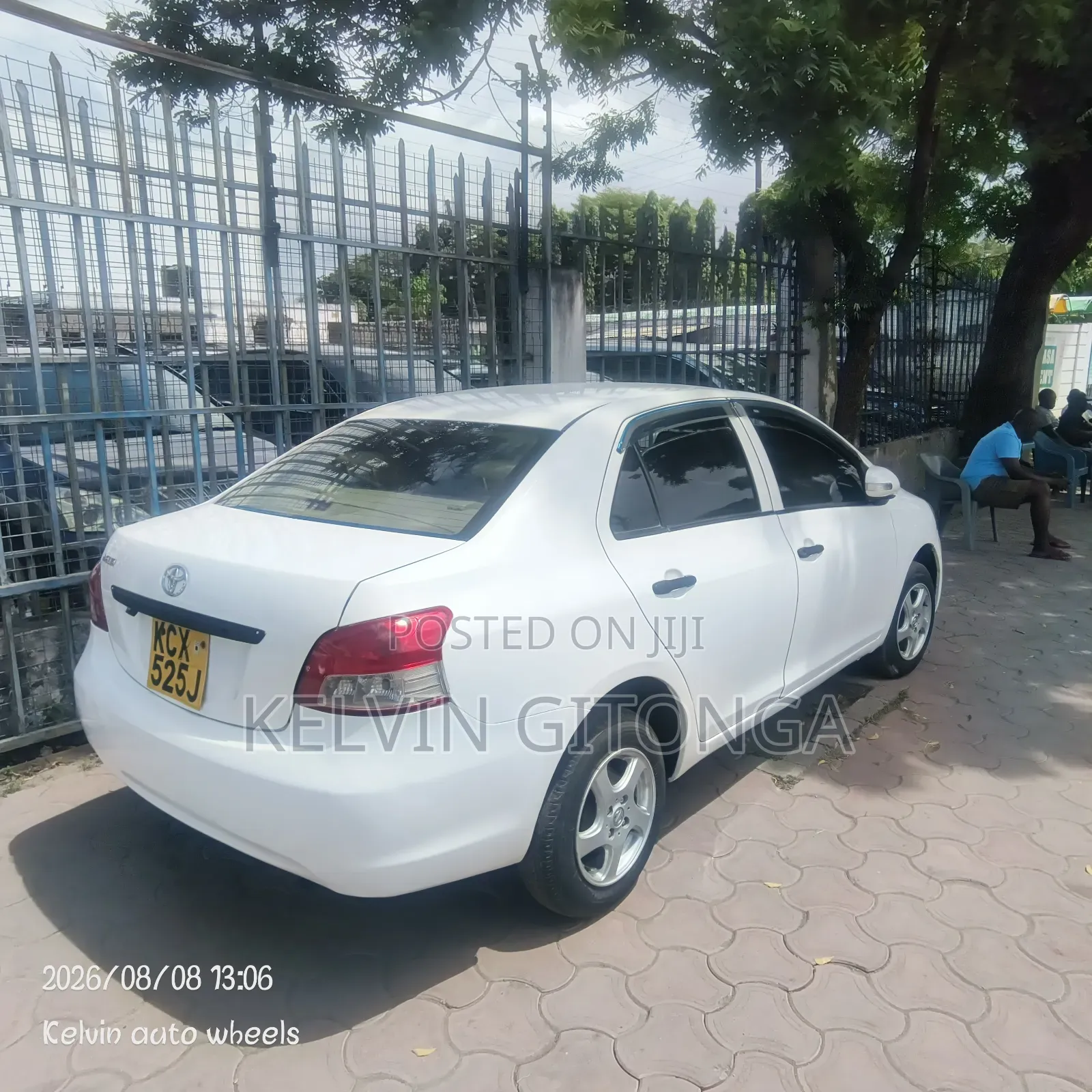 Toyota Belta 2012 White