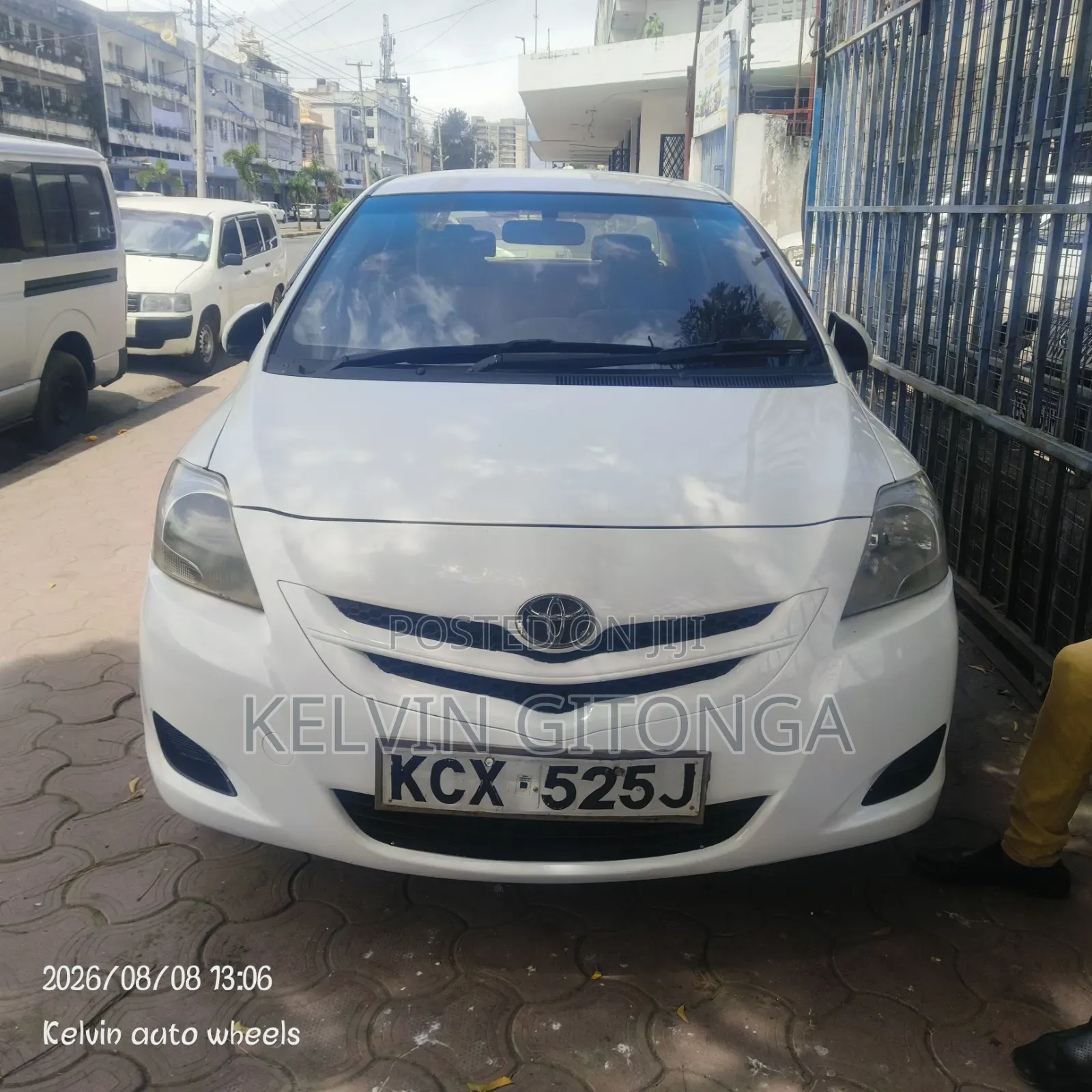 Toyota Belta 2012 White
