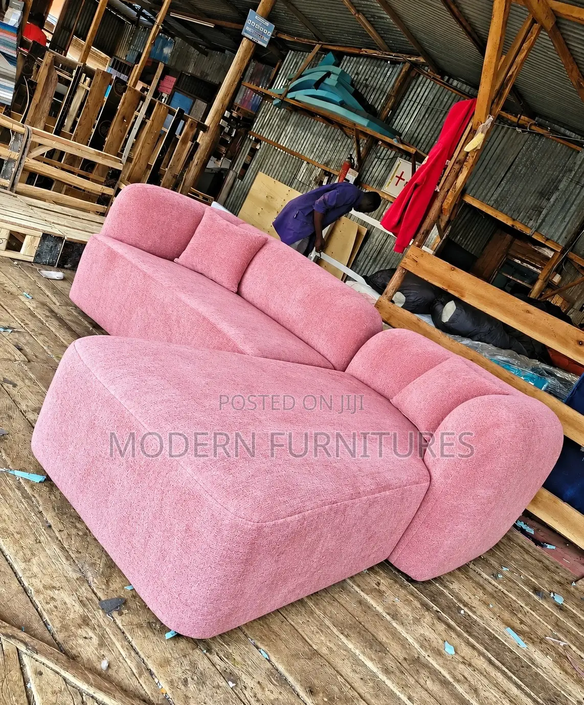 Evelique Grand 6 Seater L Sofa
