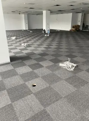 NA09 Grey 50cm × 50cm Carpet Floor Tiles