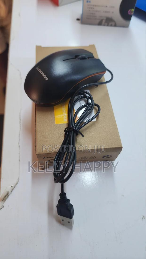 Lenovo M20 Mini Optical Mouse USB Wired - thumbnail 3