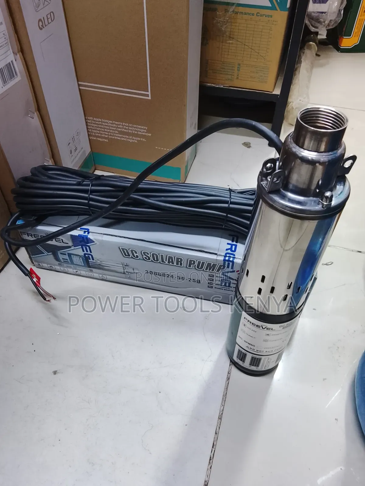 FreeVel DC Solar Submersible Water Pump
