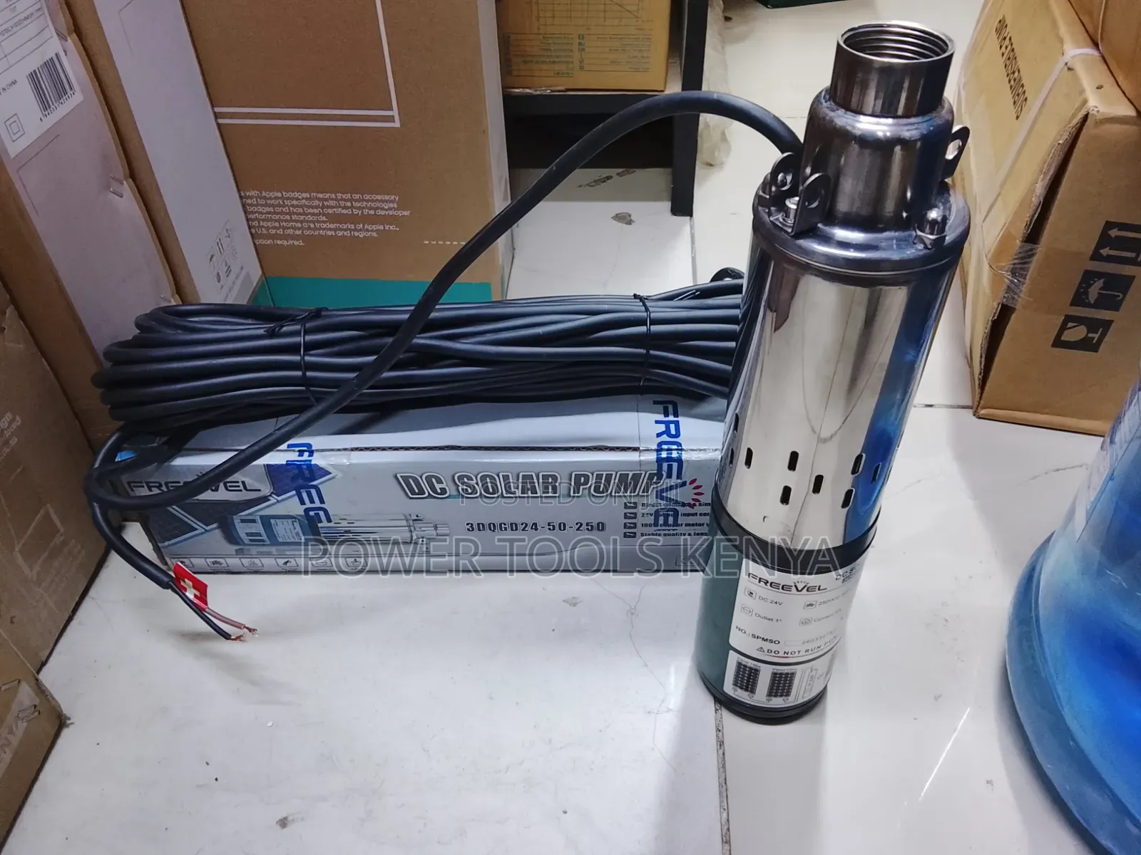 FreeVel DC Solar Submersible Water Pump