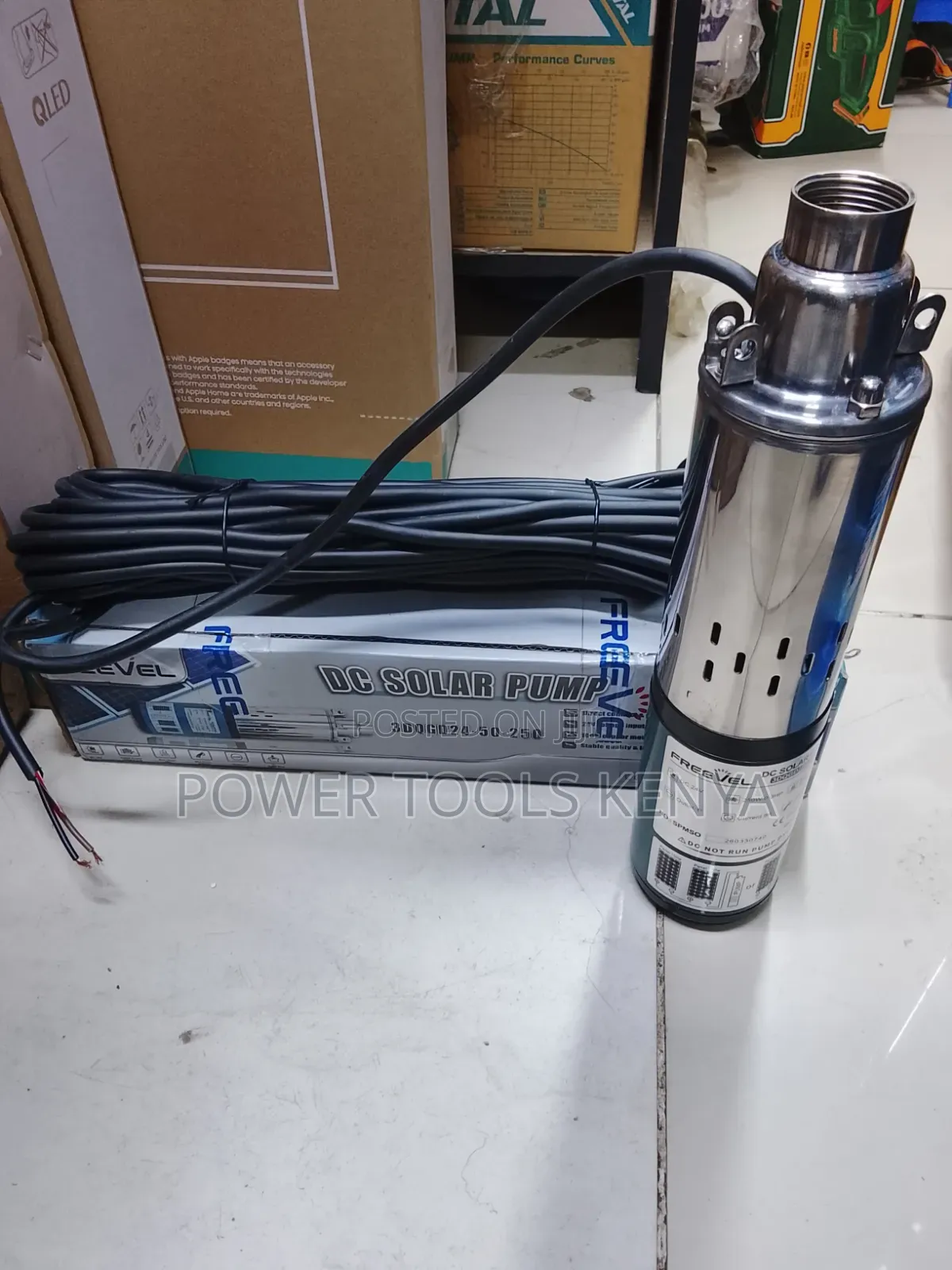 FreeVel DC Solar Submersible Water Pump