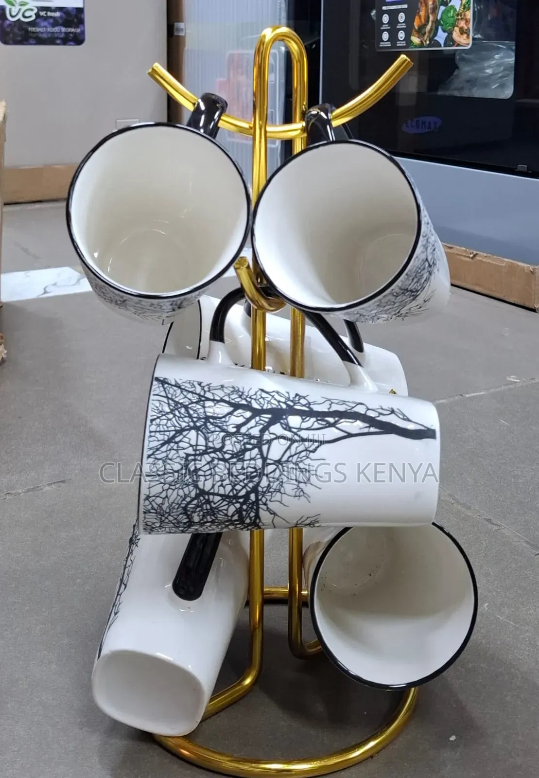 6pcs Tree Mugs