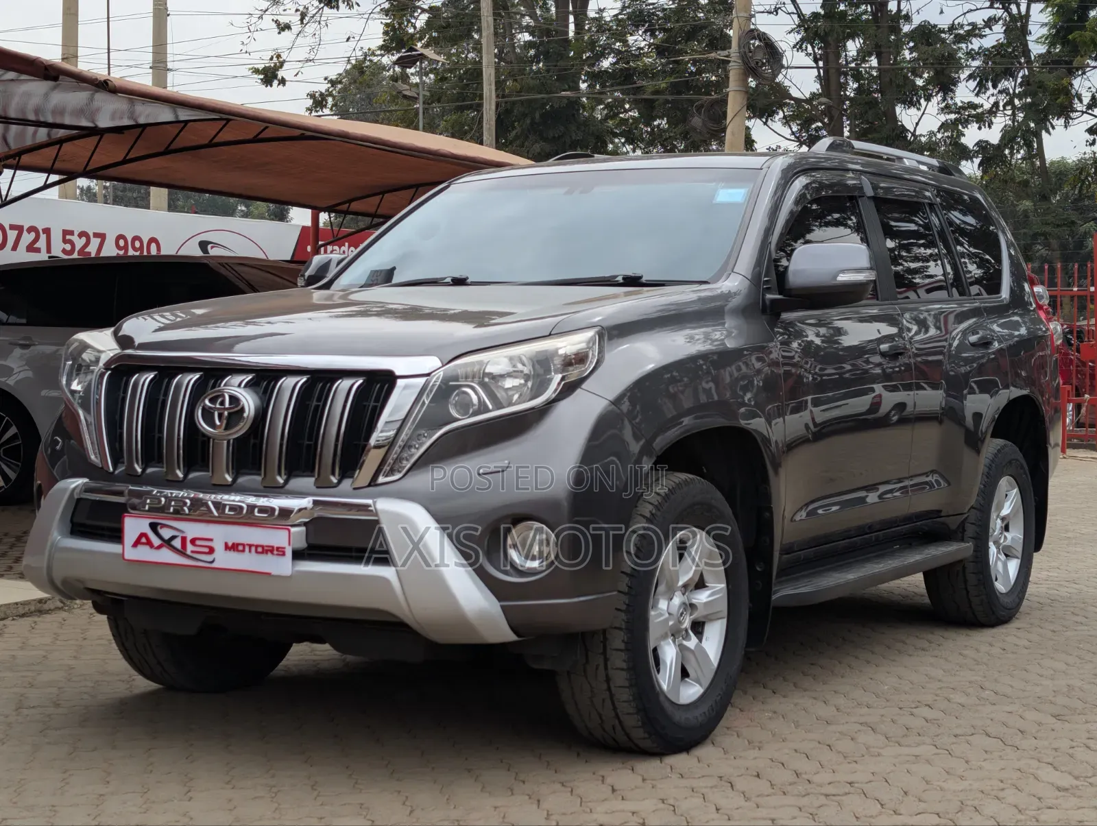Toyota Land Cruiser Prado 2016 Gray