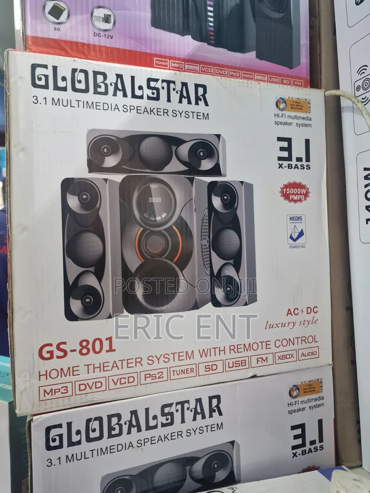 Globalstar 3.1chspeaker System With Remote Control