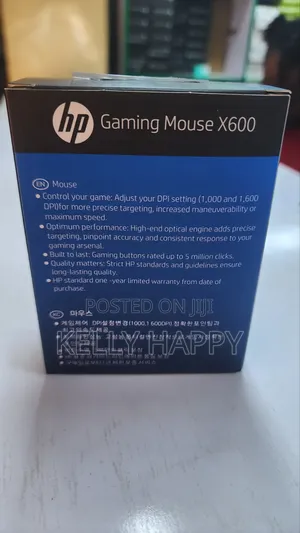 HP Gaming Mouse X600 USB Wired Available