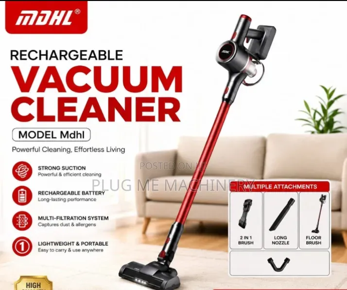 Heavy Duty Premier Recheagable Vacuum Cleaner Available at Affordable
