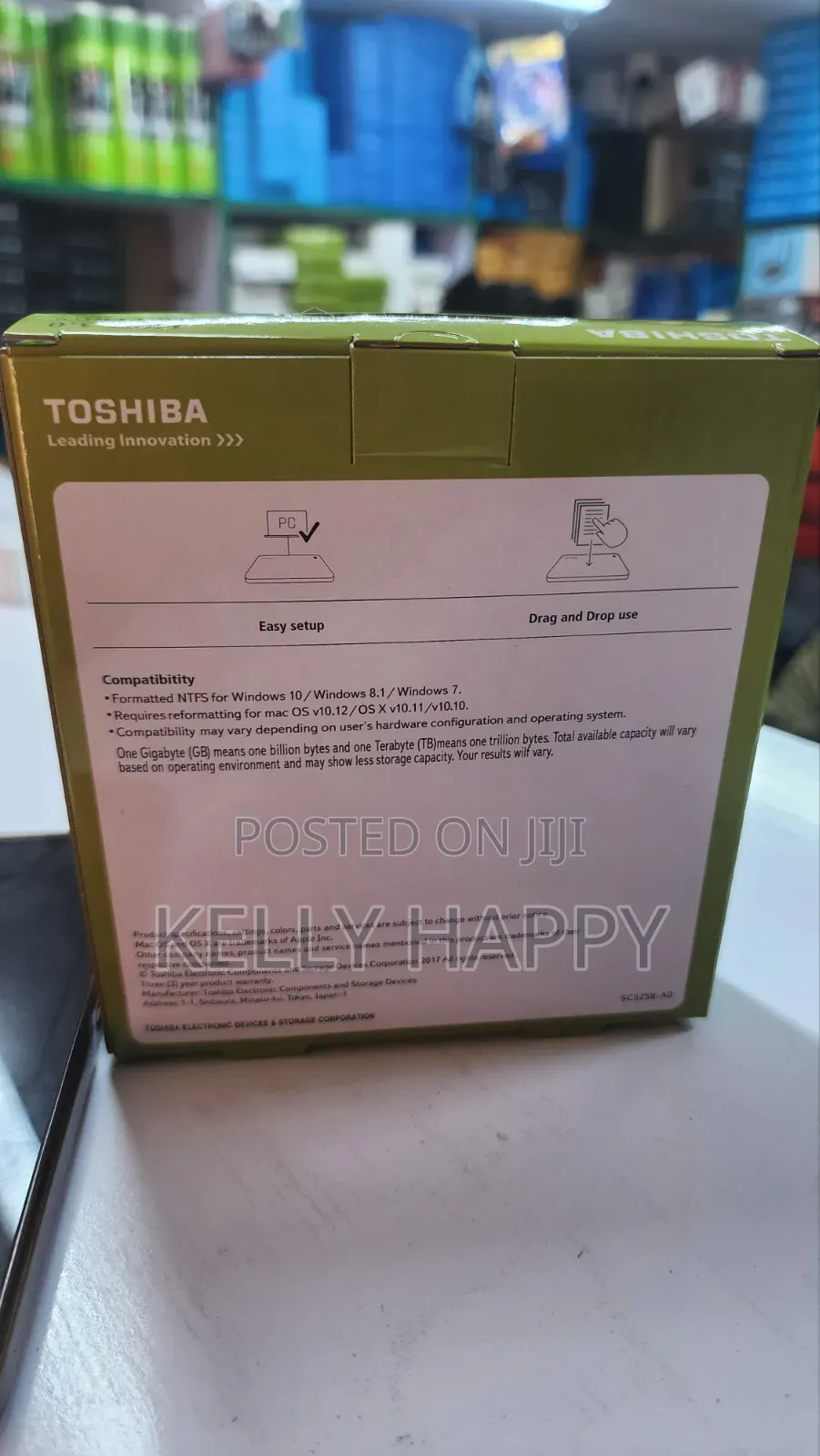 Toshiba USB 3.0 2.5inch Enclosure External