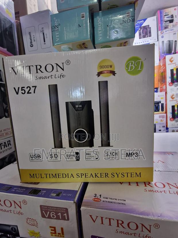 Vitron V527 - 2.1 CH Multimedia Speaker, BT/USB/SD/FM - 9000W (1YR WRT