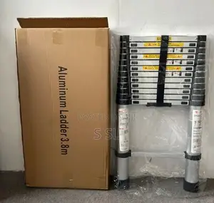 3.8m Single Telescopic Ladder Kenya – Portable Strong