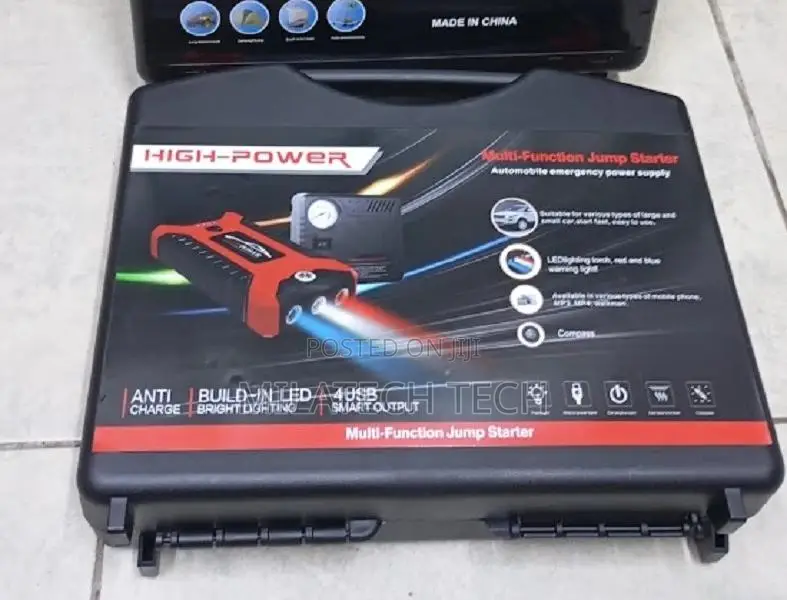 High Capacity Car Battery Booster Jump Starter