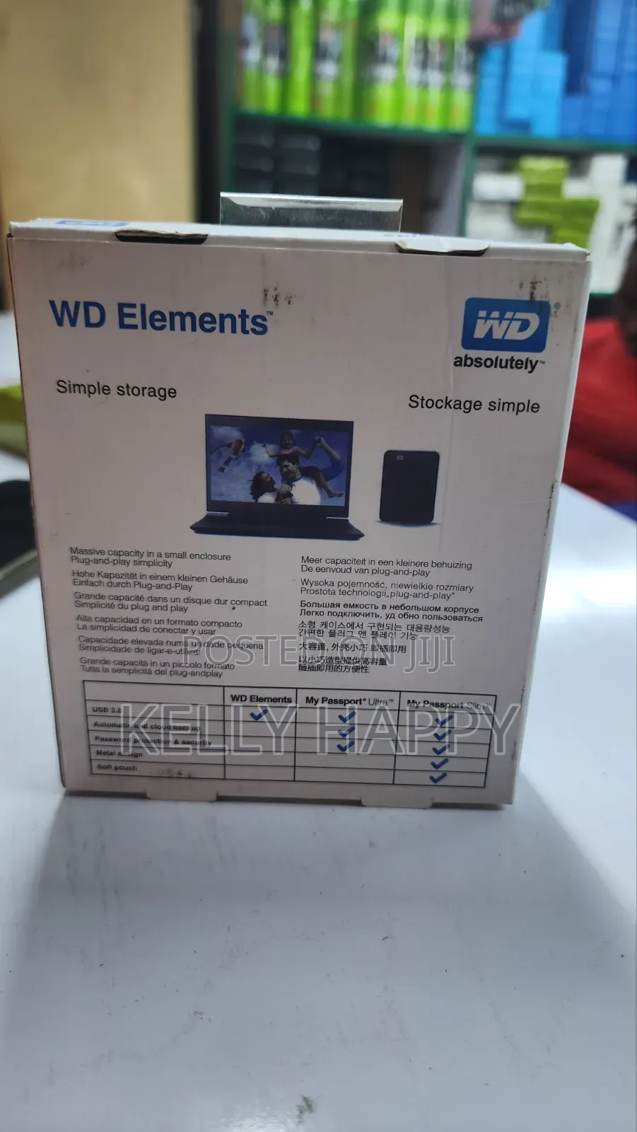 Wd Element 2.5inch External Hard Drive Enclosure 3.0