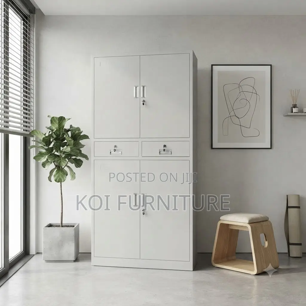 Office Cabinet; Four Doors Steel Files and Document Cabinet