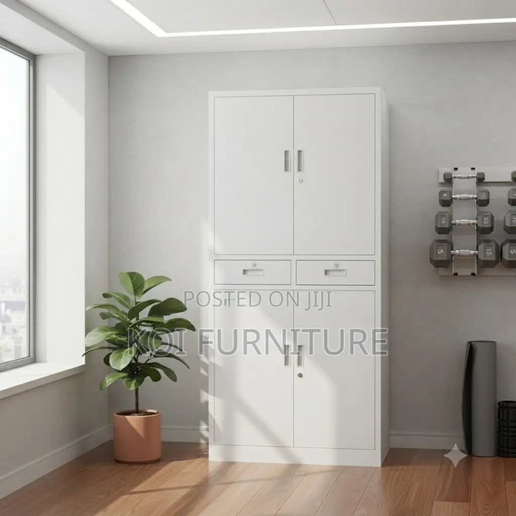 Office Cabinet; Four Doors Steel Files and Document Cabinet