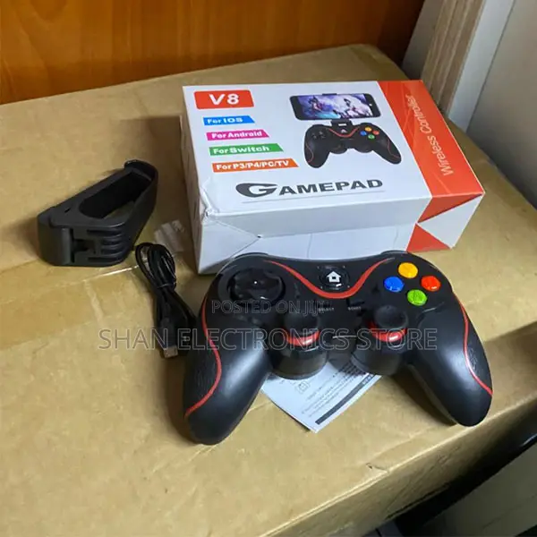 V8PS3 and PC Wireless Game Controller Joystick2.4G Mobile Gamepad