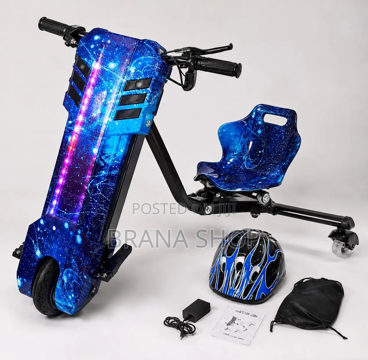 Galaxy Electric Drift Trike With Accessories