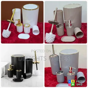 6 in Luxury Bathroom Accessories Set -Tet