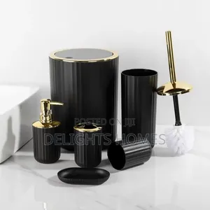 6 in Luxury Bathroom Accessories Set -Tet